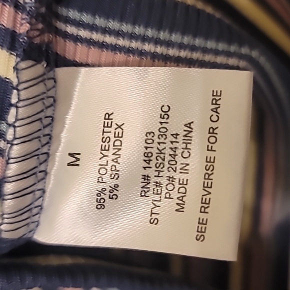 NWT Striped Crop Polo - Picture 6 of 7